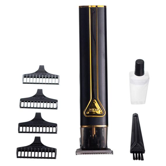 Тример для стрижки волосся акумуляторний 4 насадки Чорний VGR V-009 | Зображення 4