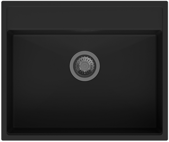 Гранітна мийка Fabiano Quadro 61x51 Antracit 8221.301.1535