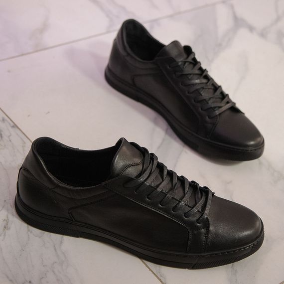 Чорні чоловічі кеди 46 розмір 30,см | Зображення 2