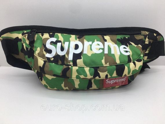 Поясна сумка Supreme КАМУФЛЯЖ сумка на пояс