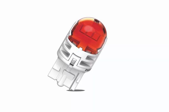 Комплект светодиодных ламп Philips 11065AU60X2 WY21W LED Ultinon Pro6000 SI 12V WX3x16d AMBER | Зображення 1