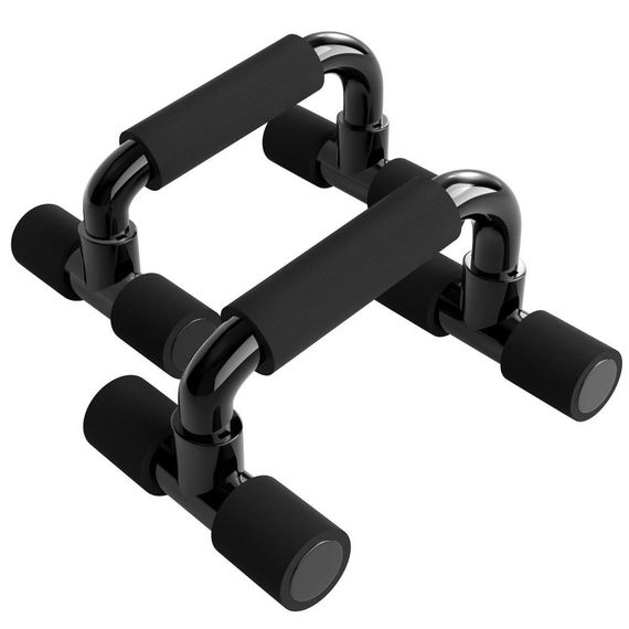 Упоры для отжиманий Паверплей 4317 Push Up Bars пластиковые (Прямые) | Зображення 2