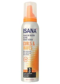 Пенка для стайлинга волнистых волос Isana Curls&Waves 150 мл