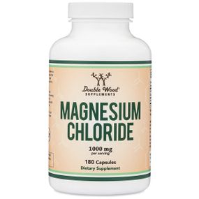 Микроэлемент Магний Double Wood Magnesium Chloride 1000 mg 180 Caps