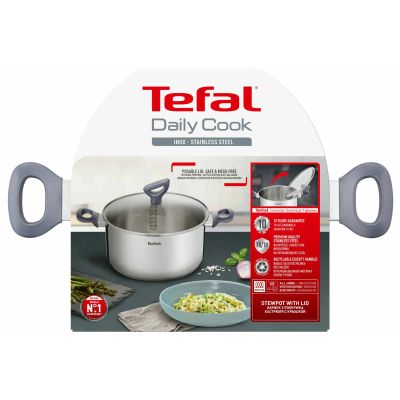 Каструля Tefal Daily Cook з кришкою, 24 см (G7124645) | Зображення 8