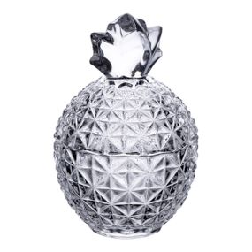 Конфетница с крышкой Ø9 см ваза конфетница стеклянная прозрачная ананас HP-4-112