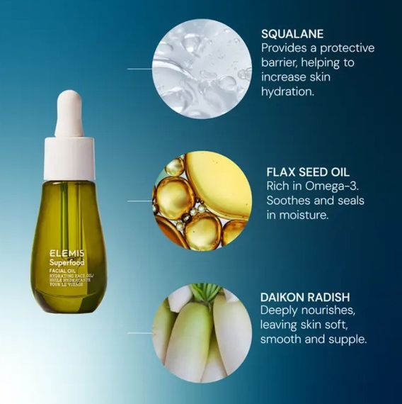 Олійка для обличчя ELEMIS Superfood Facial Oil 5 мл | Зображення 2