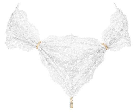 Стринги Bracli ACapricho Paris Белые L