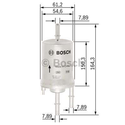 Фильтр топливный Bosch F 026 403 006 | Зображення 4