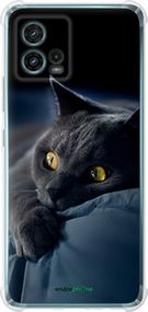 Чохол на Motorola G72 Димчастий кіт "825sp-2859-2448"
