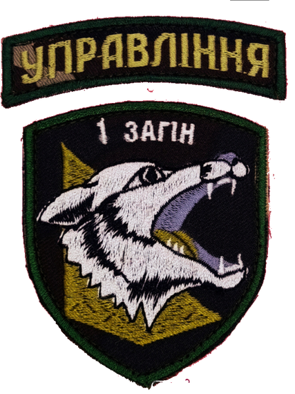 Шеврон 1 загін / управління