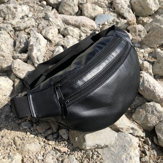 Мужская боди сумка, Мужская бананка надежная, Стильная унисекс бананка Напоясная KJ-45 | Зображення 2