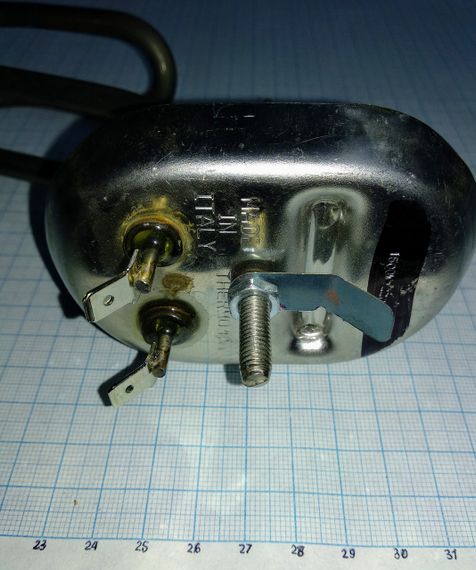 Тен на овальному фланці 1500w для бойлера Ariston (Арістон) MTC Thermowatt(Італія) | Зображення 2