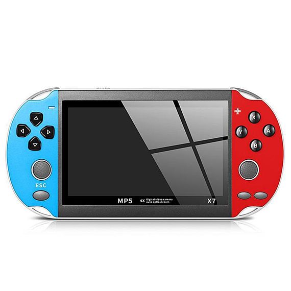 Ігрова портативна консоль XPRO PSP 7M 4,3IPS 10000 ігор чорний (43814-M7_1540) | Зображення 4