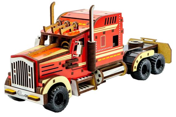 Конструктор Puz-00952 "Wood  Truck", дерев'яний PuzzleOk | Зображення 2