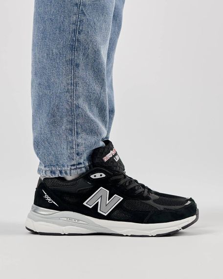 Кросівки чоловічі 990 New Black White Reflective , В'єтнам 44 27.5 | Зображення 4