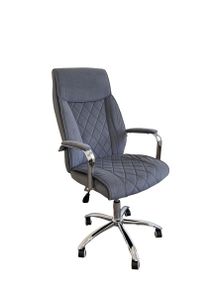 Кресло офисное Tehforward Дионис Fabric Gray