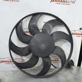 Вентилятор охолодження радіатора Skoda Fabia Rapid 1999-2022 Крильчатка вентилятора Шкода 6Q0959455AE