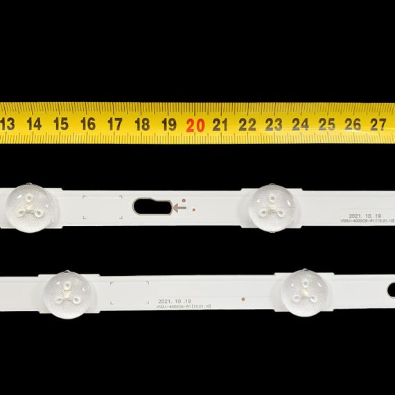 LED підсвітка Samsung TV 40" 813mm 3V V5DU-400DCA-R1 V5DU-400DCB-R1 S_5U75_40_FL_L04 LM41-00117C 10шт. | Зображення 5