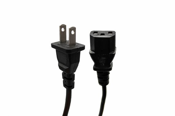 Кабель питания PROLUM™ под USA розетку (3 контакти), 1М