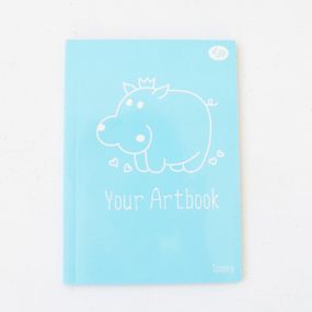 Блокнот 4Profi Artbook "Spoony" hippo 64 арк. формат А5 902712