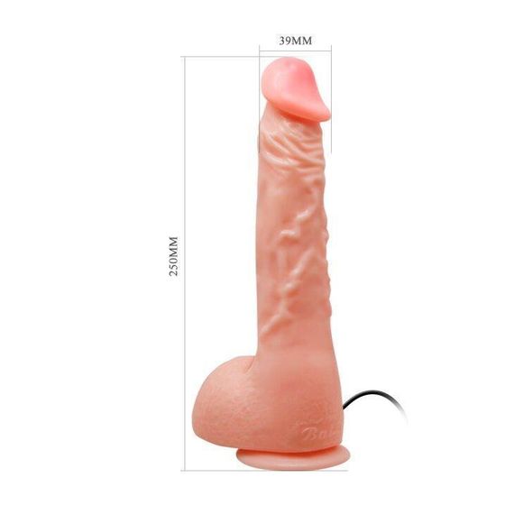 Вібратор на присосці "SEXTOY TOP PENIS" BW-008041Z Sex Aura | Зображення 7