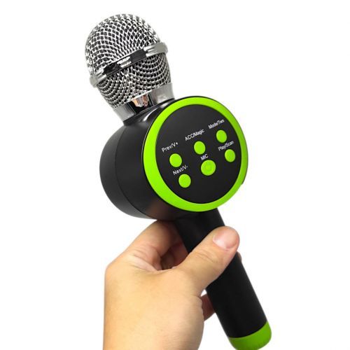 Мікрофон бездротовий "Wireless Microphone", СРІБНИЙ | Зображення 1
