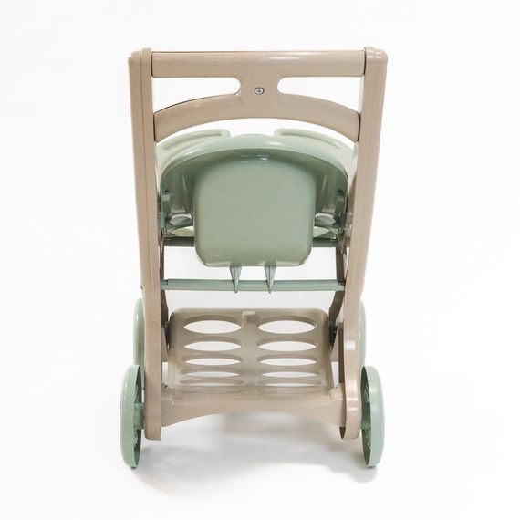 Коляска для ляльок з шезлонгом 0122/01eco бірюзовий | Зображення 1