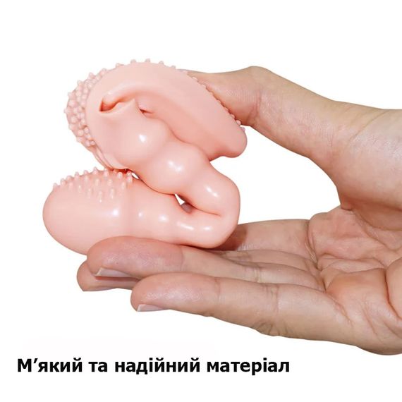Насадка на палец для мастурбации и стимуляции клитора | Зображення 9