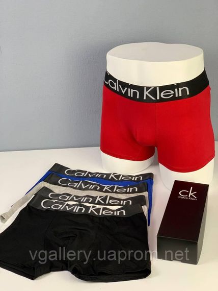 Подарочный набор мужского белья Calvin Klein Steel Black Edition в коробке - цена поштучно  - размер 3XL | Зображення 2