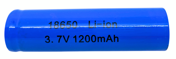 Акумулятор комплект 4 штуки 18650  3.7 V 1200 mAh реальна близько 700 mAh батарея літій-іонна Li-ion | Зображення 4