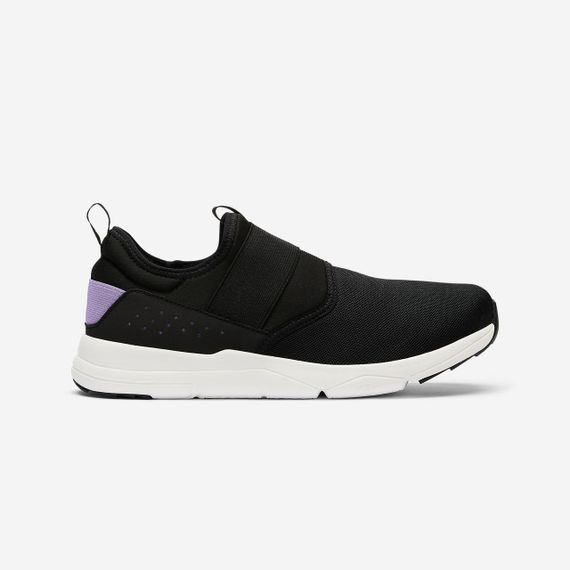 Кросівки жіночі PW 160 Slip-on для спортивної ходьби чорні - EU39 UA38