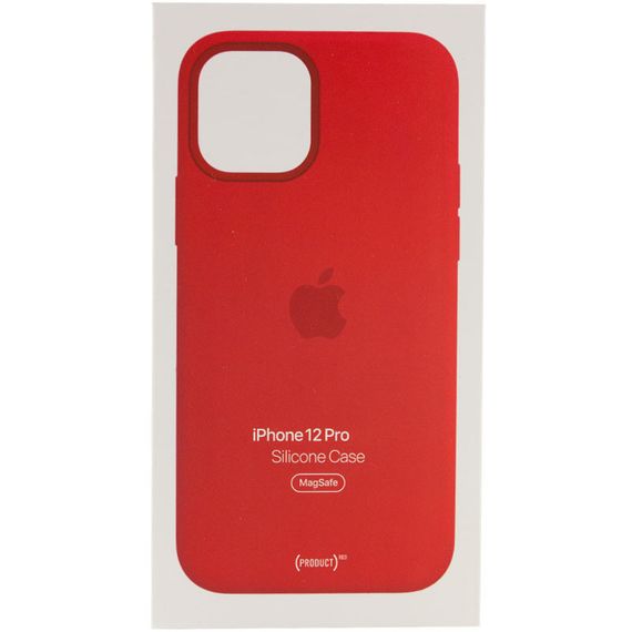 Чехол Silicone case (AAA) full with Magsafe and Animation для Apple iPhone 12 Pro / 12 (6.1") | Зображення 4