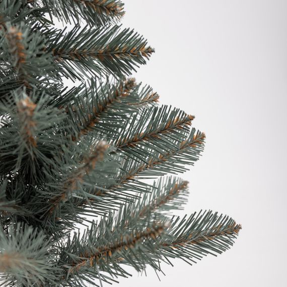 Штучна новорічна міні ялинка «Полонинська» блакитна 60 см SOK-M-03-1-3 | Зображення 2