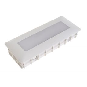 Светильник уличный врезной AL-906/6W CW IP54 WH