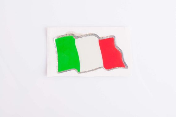 Наклейка   шильдик   ITALY   (9x4.5см)   (#0745D)