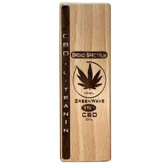 Комплекс для профілактики нервової системи Greenwave CBD + L-Teanin  15% 10 ml | Зображення 1