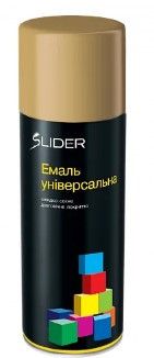 Емаль універсальна 400мл 1001 бежевий аерозоль SLIDER