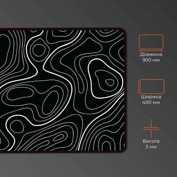 Килимок для мишки GamePro Speed/Control Black (MP275AB) | Зображення 3