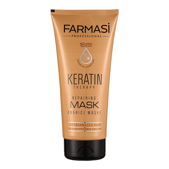 Маска для волос Farmasi Keratin Therapy 200мл | Зображення 7
