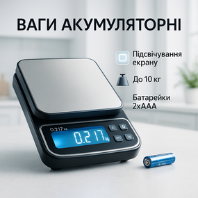 Ваги кухонні для дрібних продуктів QZ-157A, Кухонні ваги з вимірюванням об'єму для кулінара AM-12