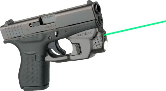 Целеуказатель LaserMax на скобу для Glock 42/ 43 з ліхтарем (зелений)