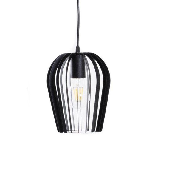 Світильник підвісний (люстра) ArtS6S P200 Чорний, Перламутр, Atmolight