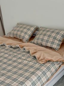 Постільна білизна євро Dushka Home 21571 200х220 см