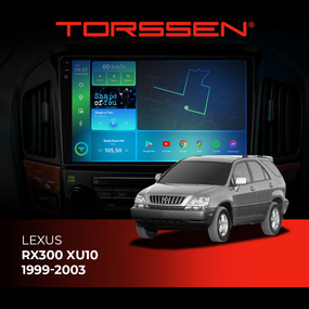 Штатна магнітола Torssen 2K Lexus RX300 XU10 1999-2003 F98256 4G Carplay DSP з кнопками
