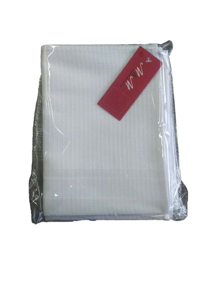 Набір кухонних рушників вафельних 3 шт М&М 70x45 см Білі (213741) | Зображення 3