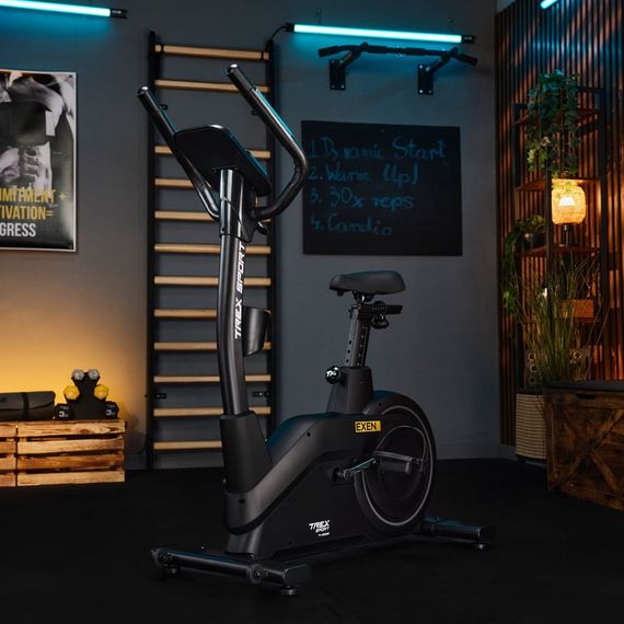 Велотренажер Trex Sport TX-950EB Exen електромагнітний чорний | Зображення 9