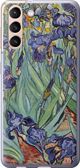 Чехол на Samsung Galaxy S21 Винсент Ван Гог. Ирисы "161u-2114-17620"