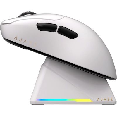Мышка Ajazz AJ179PRO Wireless/Bluetooth/USB Charging Dock White (AJ179-PRO-W) | Зображення 9