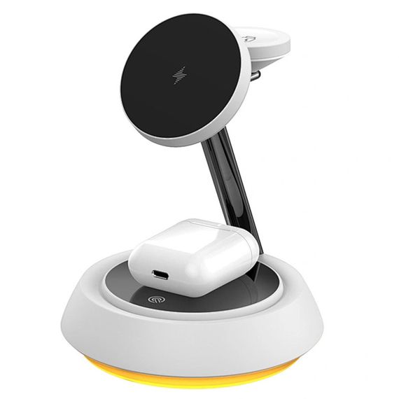 БЗП WIWU Wi-W002 3 in 1 wireless charger | Зображення 2